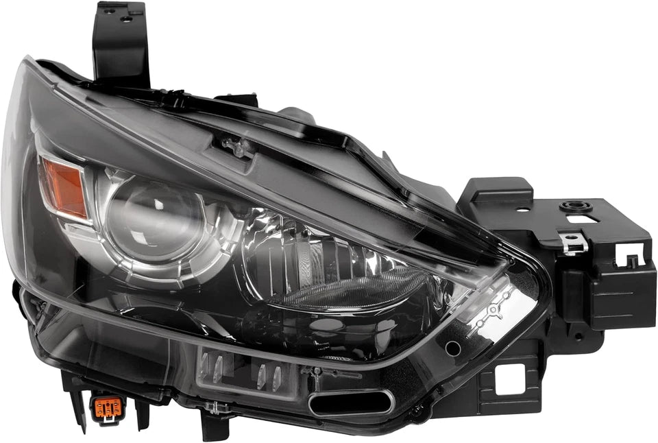 Faro Halógeno Delantero Derecho Compatible Con Mazda Cx-3 2016-2022 repuesto f