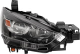 Faro Halógeno Delantero Derecho Compatible Con Mazda Cx-3 2016-2022 repuesto f