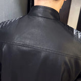 Chaqueta de Ecocuero Hombre Vintage