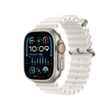 Apple Watch Ultra GPS 1ª Generacion - Caja de titanio 49 mm - Correa Ocean blanca REACONDICIONADO