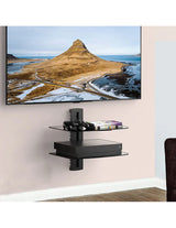 Soporte Para Dvd Doble Vidrio Dinon