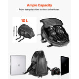 Bolso trasero para motocicleta VEVOR, 10 L