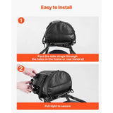 Bolso trasero para motocicleta VEVOR, 10 L