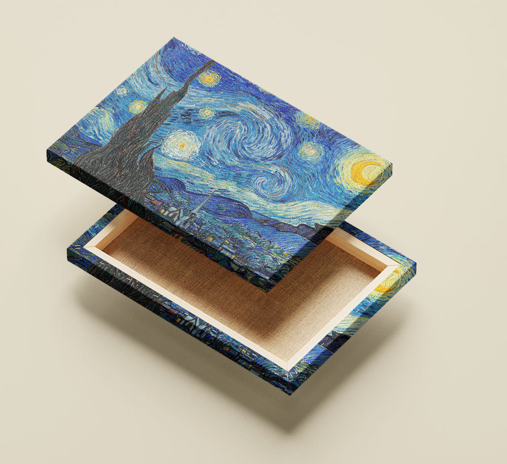 Cuadro Canvas en bastidor - Noche estrellada - Van Gogh