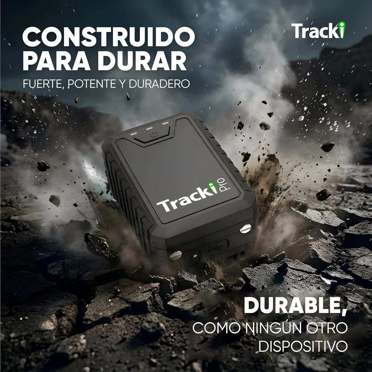 Tracki Pro 4G GPS – Rastreador Magnético Impermeable de Larga Duración