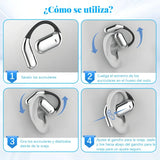 Auriculares Bluetooth Oído Abierto Inalámbricos con Micrófono