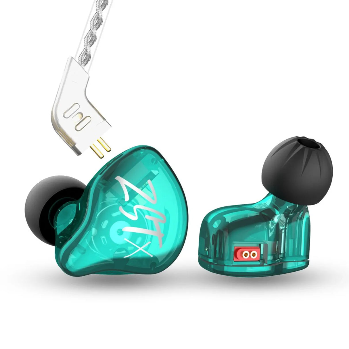 Audifonos KZ ZST X in ear con MIC Verde