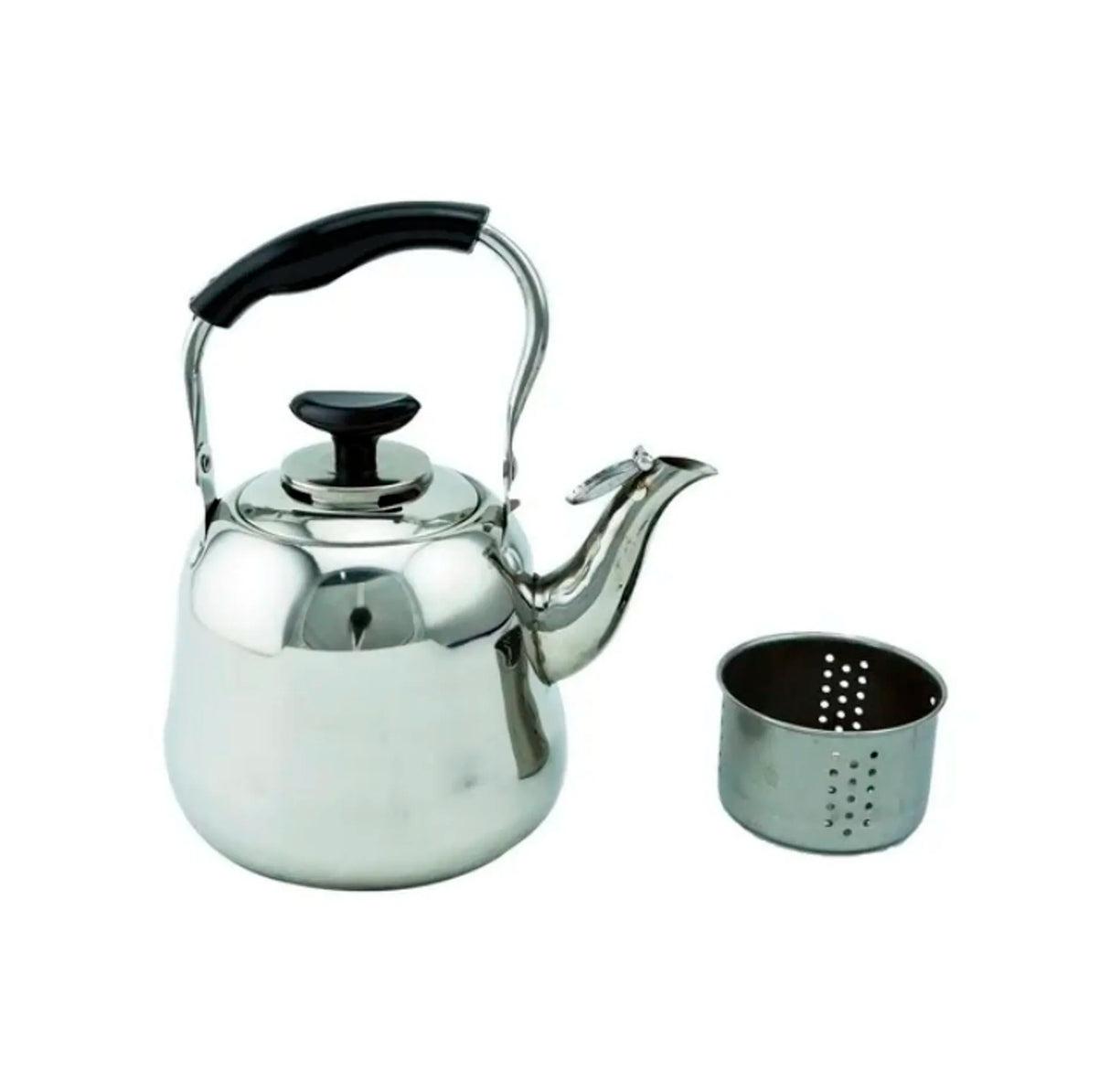 Tetera De Té 1,5 Lt Acero Inoxidable C/filtro Té Infusiones