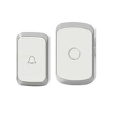 Timbre Inalámbrico Blanco Portátil Exterior Puerta Portero
