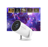 Proyector portátil HY300 Android 11 HD 4K Cine en casa