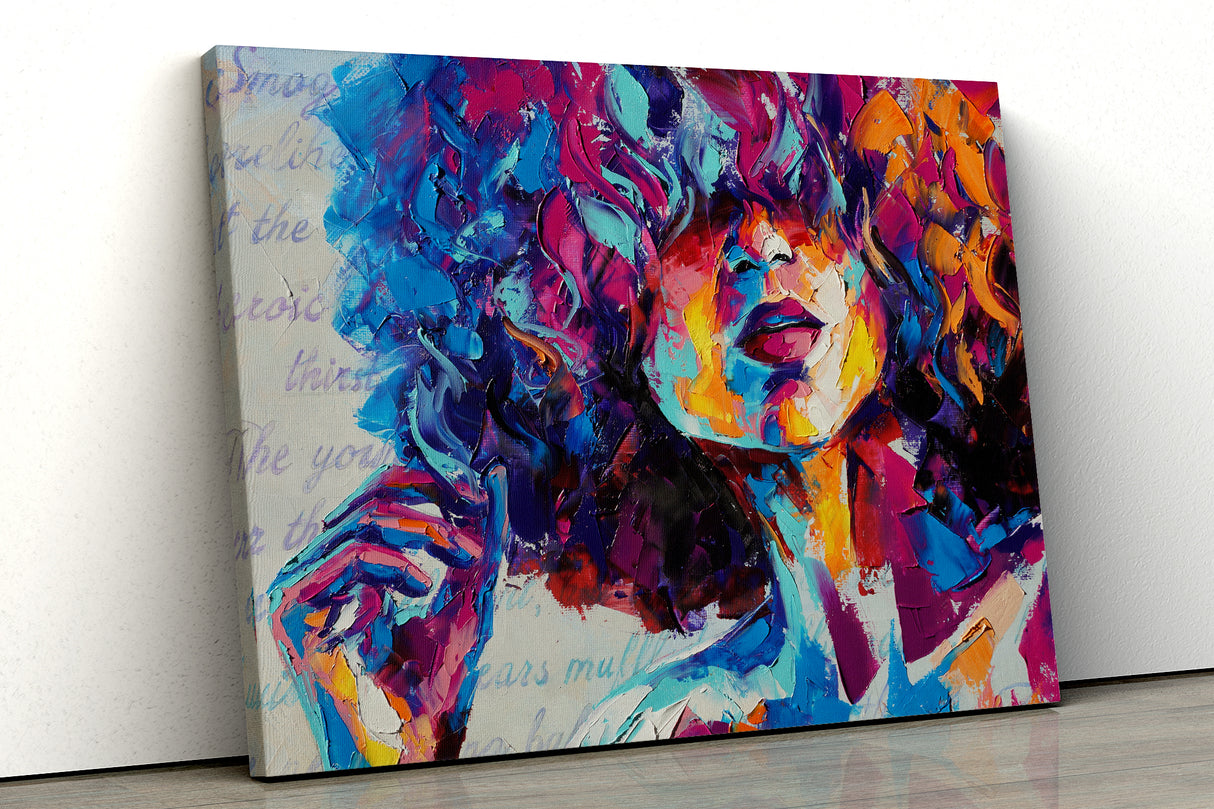 Cuadro Canvas "Colors Girl" Decorativo