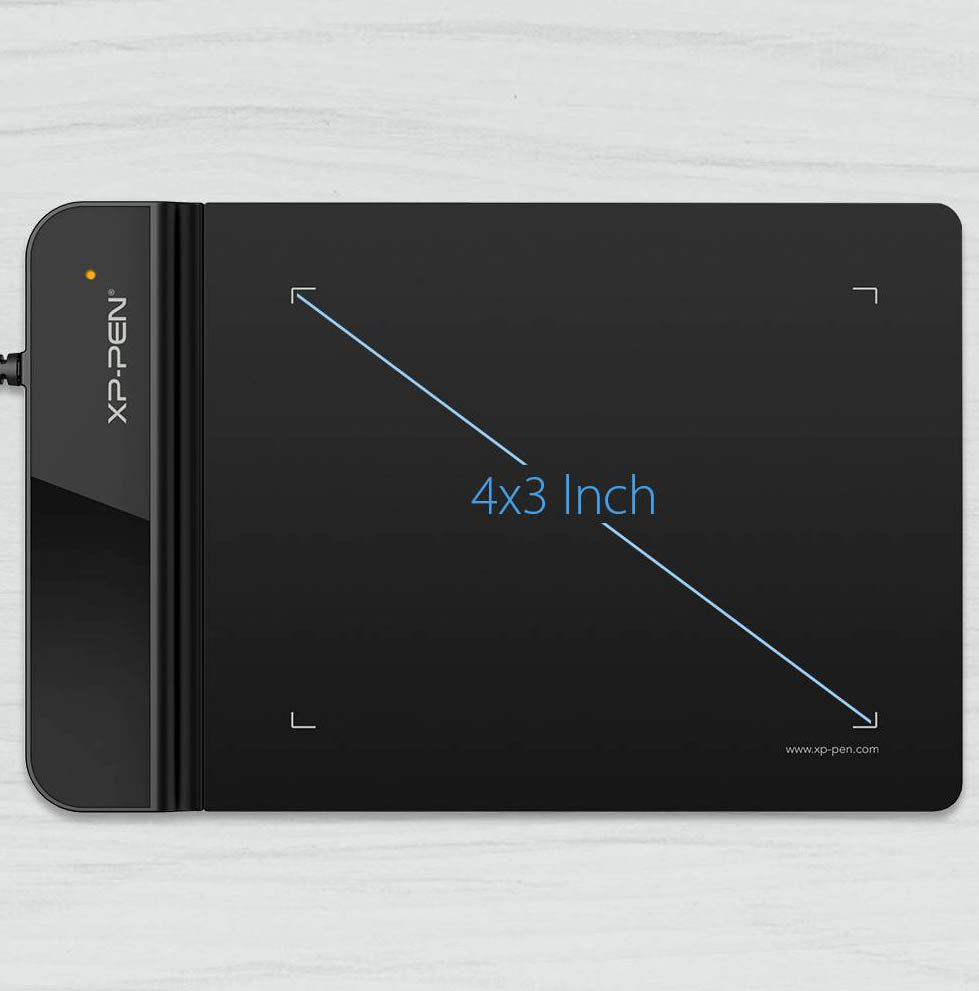 Tableta Gráfica XP-PEN G430S 4x3 Pulgadas Lápiz Pasivo - Negro